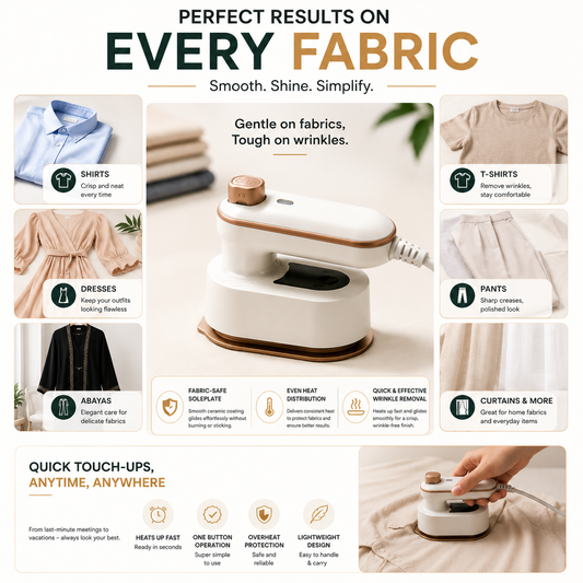 Foldable Electric Iron
